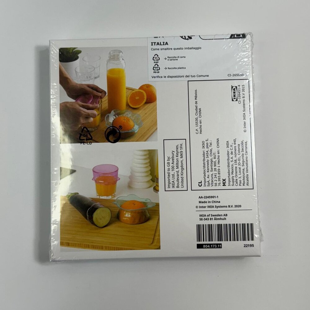 IKEA OVERMATT Set of 3 Multicolor Food Covers - Picture 5 of 8
